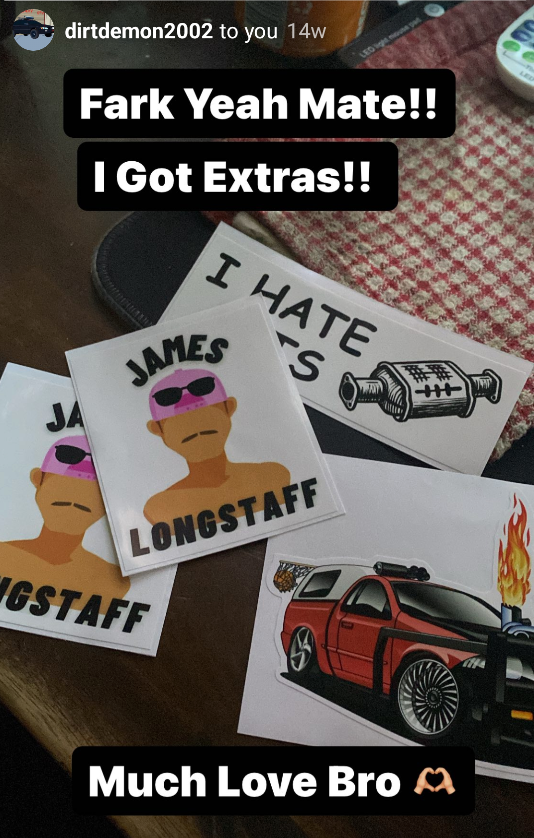 People love buying the Funny Australian Car Stickers Bundle